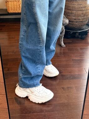 Maje white chunky sneakers size39